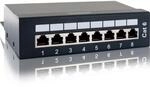 Schwaiger 8-Port CAT 6 Patchpanel f&uuml;r RJ45