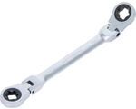 BGS Doppel Ratschen Ringschl&uuml;ssel Abwinkelbar Mit E Profil Ringk&ouml;pfen SW E20 X E24