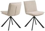 ebuy24 Flynn Esszimmerstuhl Beige