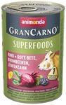 Animonda Gran Carno Superfoods mit Rind Rote Beete Brombeeren u. L&ouml;wenzahn 400...