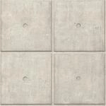 Rasch Vliestapete Factory V Fliese Grau-Greige 10,05 x 0,53 m