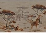 Rasch Digitaldruck African Queen III Savanne Dunkelbraun 3,00 x 4,24 m