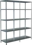 Schulte Set 1 Steckregal und 1 Anbauregal Verzinkt 200 cm x 160 cm x 50 cm