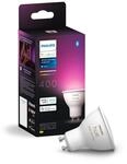 Philips Hue Leuchtmittel GU10 White & Color Ambiance 350,m 4,2 W