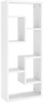 vidaXL Wandregal Wei&szlig; 36x16x90 cm Holzwerkstoff 803011