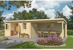 Lasita Gartenhaus Reno 760 cm x 275 cm Natur/Unbehandelt