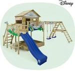 Wickey Spielturm Disney Saga Kletterger&uuml;st mit Rutsche Blau