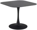 ebuy24 Malta1 Esstisch 90x90cm Schwarz