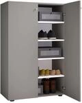 VCM Schuhschrank Lona Grau