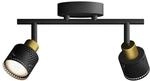 Philips Spot Niall 2-Flammig 5 W GU10 Schwarz-Gold