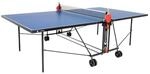 Sponeta Tischtennisplatte S 1-43 e Blau Wetterfest und Klappbar mit Rollen