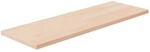 vidaXL Regalboden 60x20x1,5 cm Unbehandeltes Massivholz Eiche 342921