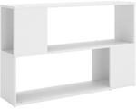 vidaXL B&uuml;cherregal Wei&szlig; 100x24x63 cm Holzwerkstoff