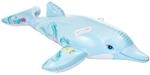 Delphin Luftmatratze Ride-ON mit Handgriff