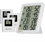 Bresser Thermo-Hygrometer Quadro NV Wei&szlig;