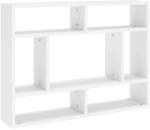 vidaXL Wandregal Wei&szlig; 75x16x55 cm Holzwerkstoff 803002