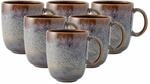 like. by Villeroy & Boch Lave Becher mit Henkel 400 ml 6er Set Beige