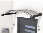 Gutta Bogenvordach BV/B 160 Anthrazit 160 cm x 90 cm x 25 cm