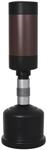 HOMCOM Standboxsack Kunstleder Kunststoff SchwarzBraun 58L x 58B x 158-186H cm