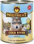 Wolfsblut Hunde-Nassfutter Cold River Adult Forelle mit S&uuml;&szlig;kartoffeln 800 g