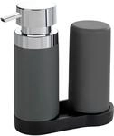 Wenko Sp&uuml;lstation Easy Squeeze Grau
