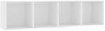 vidaXL B&uuml;cherregal/TV-Schrank Wei&szlig; 143&times;30&times;36 cm 800261