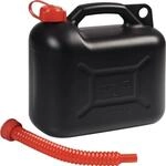 NOW Transportkraftstoffkanister Inh 10L Schwarz HD PE L330xb165xh320mm 4000819000