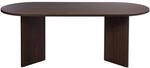 Selsey Esstisch Ovo Oval Holzoptik Nussbaum Wisconsin 204 cm