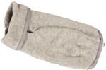 Fashion Dog Fleece-Hundemantel Grau 33 cm