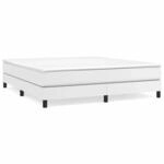 vidaXL Boxspringbett Wei&szlig; 160x200 cm Kunstleder1370984