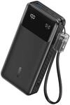Anker Powerbank 30 W mit integriertem USB-C Kabel
