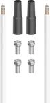 Hama Antennen-Kabel SAT Anschluss-Kit 100 dB 40 m