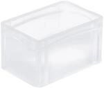 Transparenter Eurobeh&auml;lter BasicLine Mit Geschlossenem Griff HxBxT 17 x 20 x 30 cm