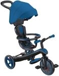 Globber Explorer Trike 4in1 Kinderwagen Dreirad und Laufrad 10/8,5 Zoll TPR-Sitz