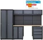 TRUTZHOLM Werkstattwand 13 Teile Modulares Werkstattschranksystem Aus Stahl Anthrazit