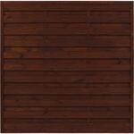 Sichtschutzzaun Classic 180 cm x 180 cm Braun