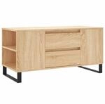 vidaXL Couchtisch Sonoma-Eiche 102x44,5x50 cm Holzwerkstoff Modell 2
