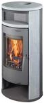 Thermia Kamin-Ofen Olympus V3 Guss-Grau Natur-Stein