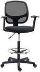 Vinsetto Arbeitsstuhl Mesh H&ouml;henverstellbar 60 x 56 x 110-132 cm