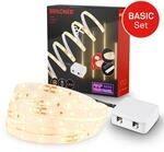 Briloner LED Band Pimp your Panel Starter-Set Warmwei&szlig;e Lichtfarbe 2,6 m