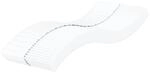 vidaXL Schaumstoffmatratze Wei&szlig; 100x210 cm H&auml;rtegrad H2 H3 4016632