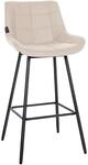 CLP Barhocker Weston creme/Kunstleder