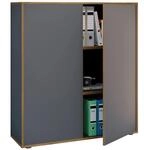 VCM B&uuml;roschrank Salia Anthrazit