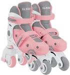 Globber Learning Skates 2in1 Inline- und Quad-Skates Kinder Verstellbar Gr.26-29 ABEC