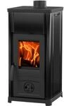 La Nordica Silla Kaminofen Stahl Schwarz 6,6 kW mit Automatik