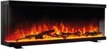 Kaminio Elektrokamin LEA 3in1 Kamin Panorama Heizung 3D-Effekt 12 Flammen 36 Zoll