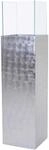 Vivanno Windlichts&auml;ule Candela 25 cm x 25 cm x 100 cm Blattsilber