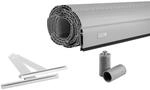 Schellenberg Rollladenpanzer Maxi PVC 80 cm x 60 cm Grau