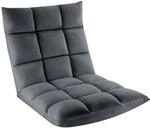 Tectake Relaxsessel Snooze 2 In 1 Als Sessel Oder Liege Gepolstert Mit Samtbezug