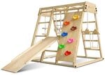 Juskys Maxi Kletterger&uuml;st f&uuml;r Kinder mit Rutsche